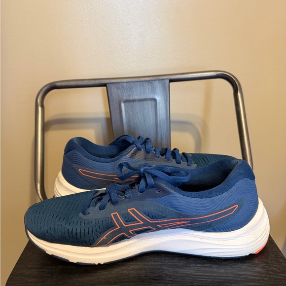 ASICS Gel Pulse 12 Running Shoes Blue Orange Women’s Size 8.5 Athletic Sneakers - Picture 5 of 13